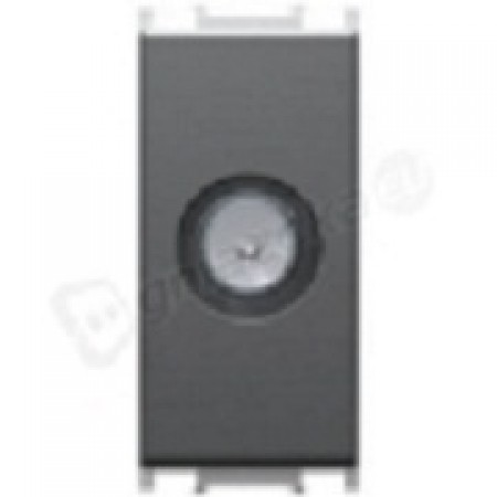 Priza TV-SAT capat 1m Negru Modul TEM